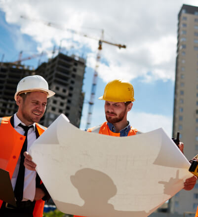 men plan roof installation