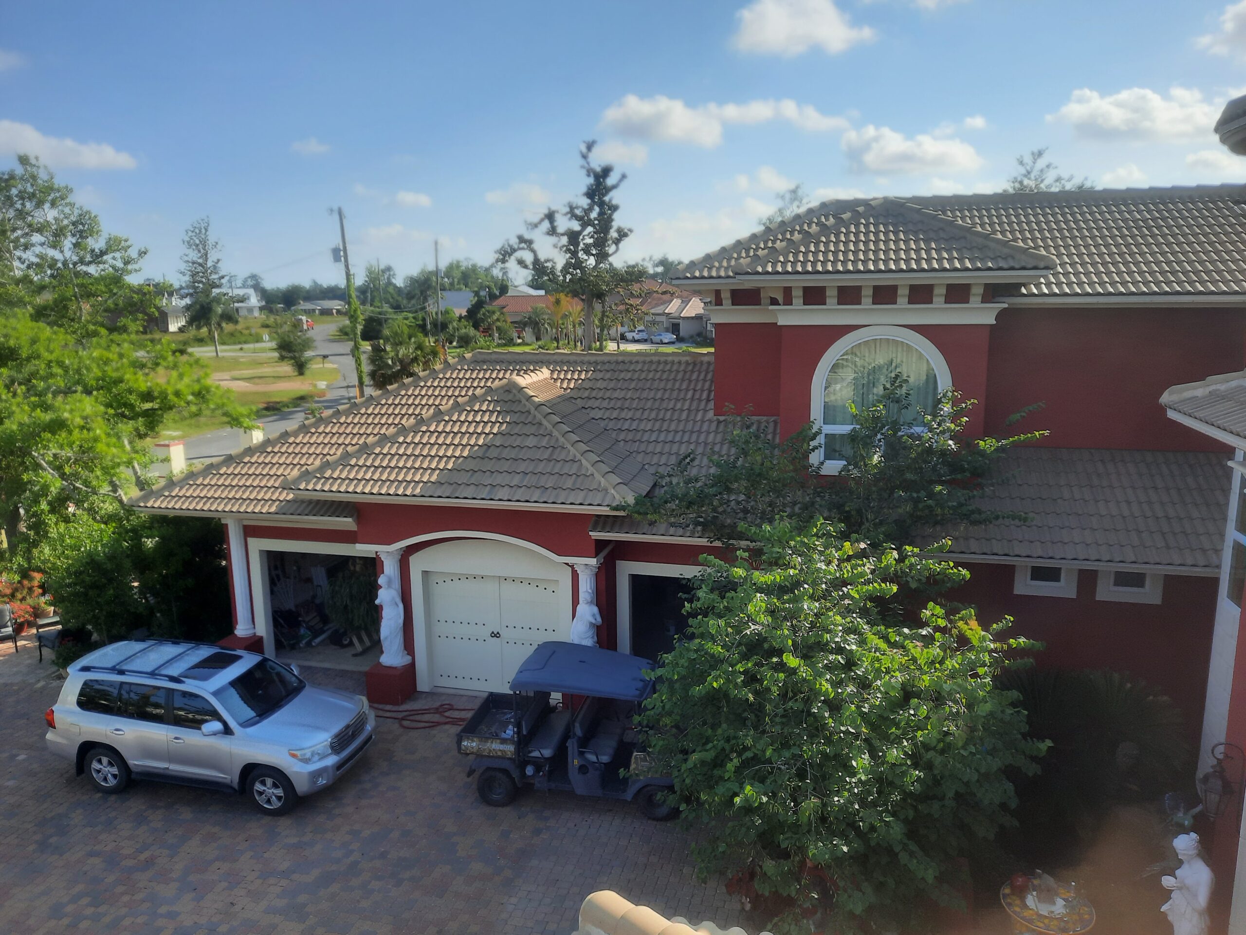 The Best Roofs' installed tile roof in Florida